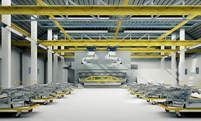 MAKA 3D Animation Ferrari Spaceframe