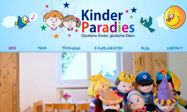 Responsive CMS Website Krabbelstube Salzburg