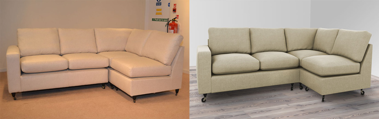 3D renderings for upholstered furniture