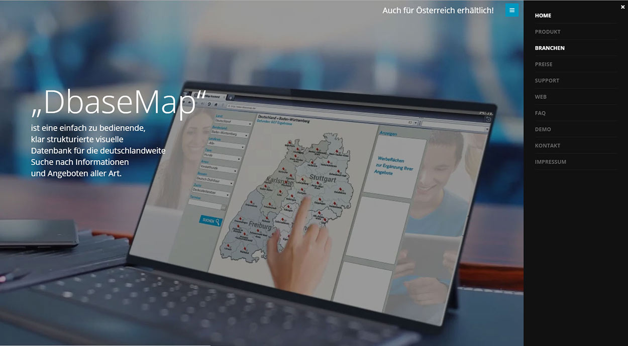 Datenbankentwicklung DbaseMap